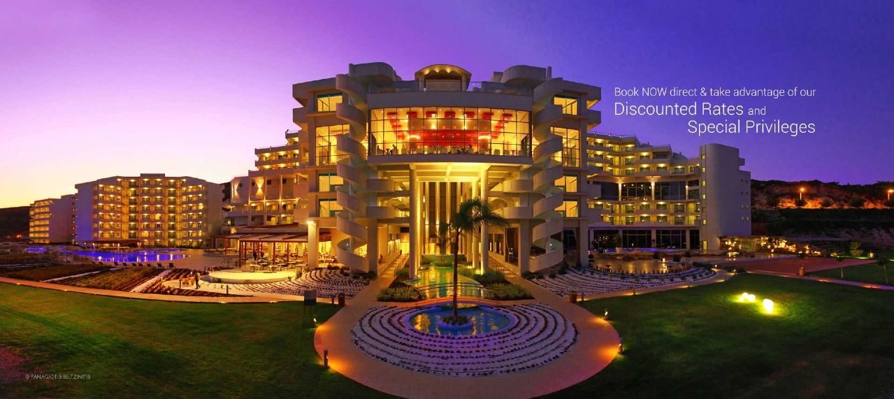 Elisium Hotel — κουφώματα αλουμινίου, Ρόδος