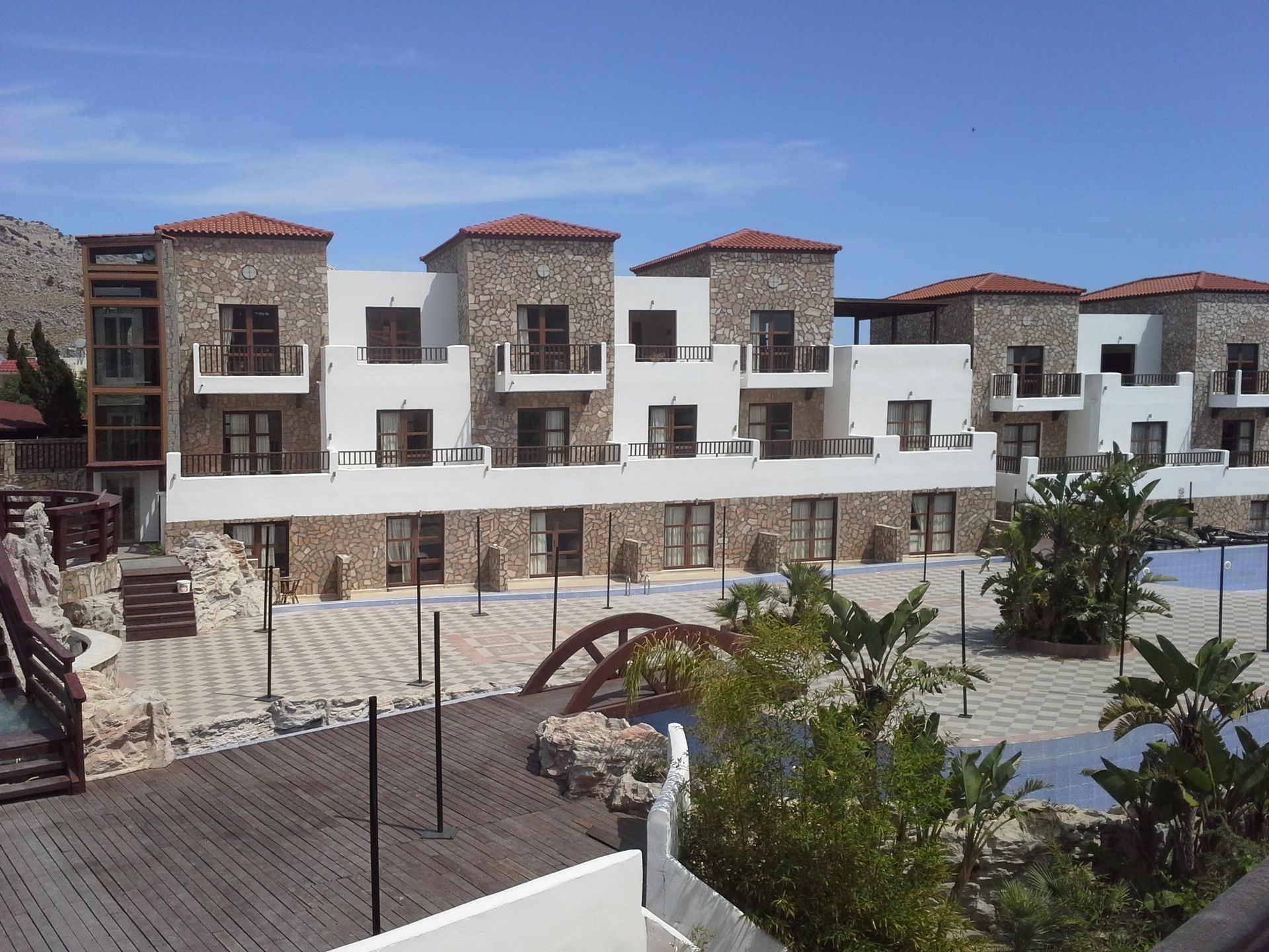 Costa Lindian Hotel — κουφώματα αλουμινίου, Λάρδος, Ρόδος