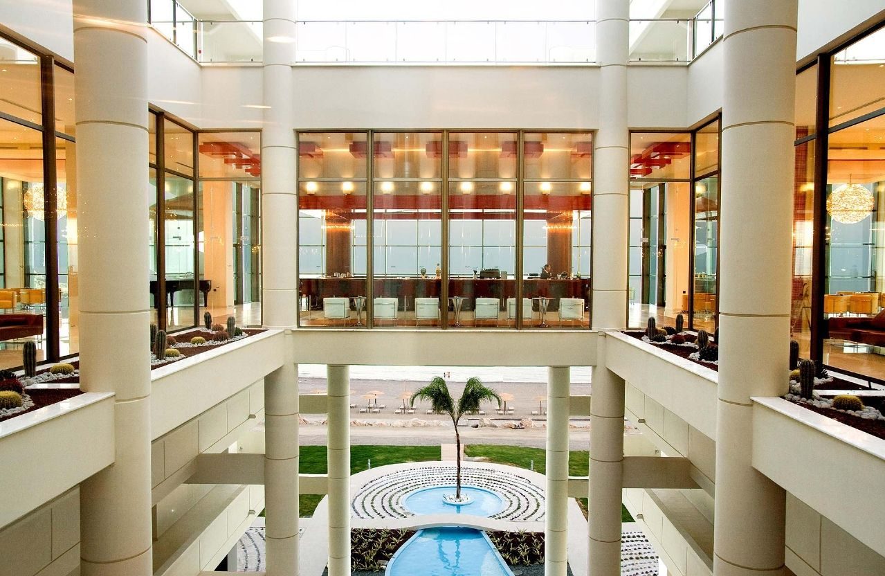 Elisium Hotel — κουφώματα αλουμινίου, Ρόδος